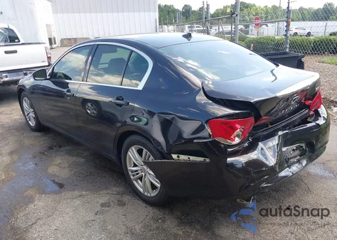 2012 Infiniti G37 Journey из США, поврежденный, VIN JN1CV6AP0CM626905